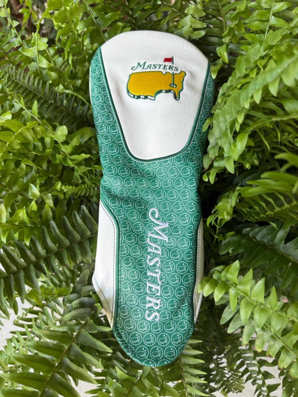 NWT Masters Green White Yellow Head-cover Limited edition 90th Masters
